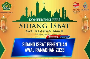 Pemerintah Tetapkan 1 Ramadan 1444 H Jatuh Pada Kamis 23 Maret 2023  